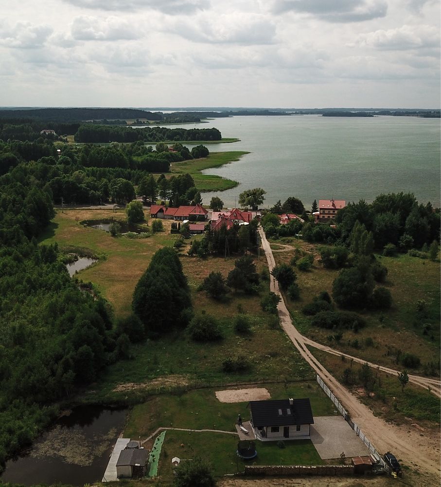 Domek dom nad jeziorem mazury
