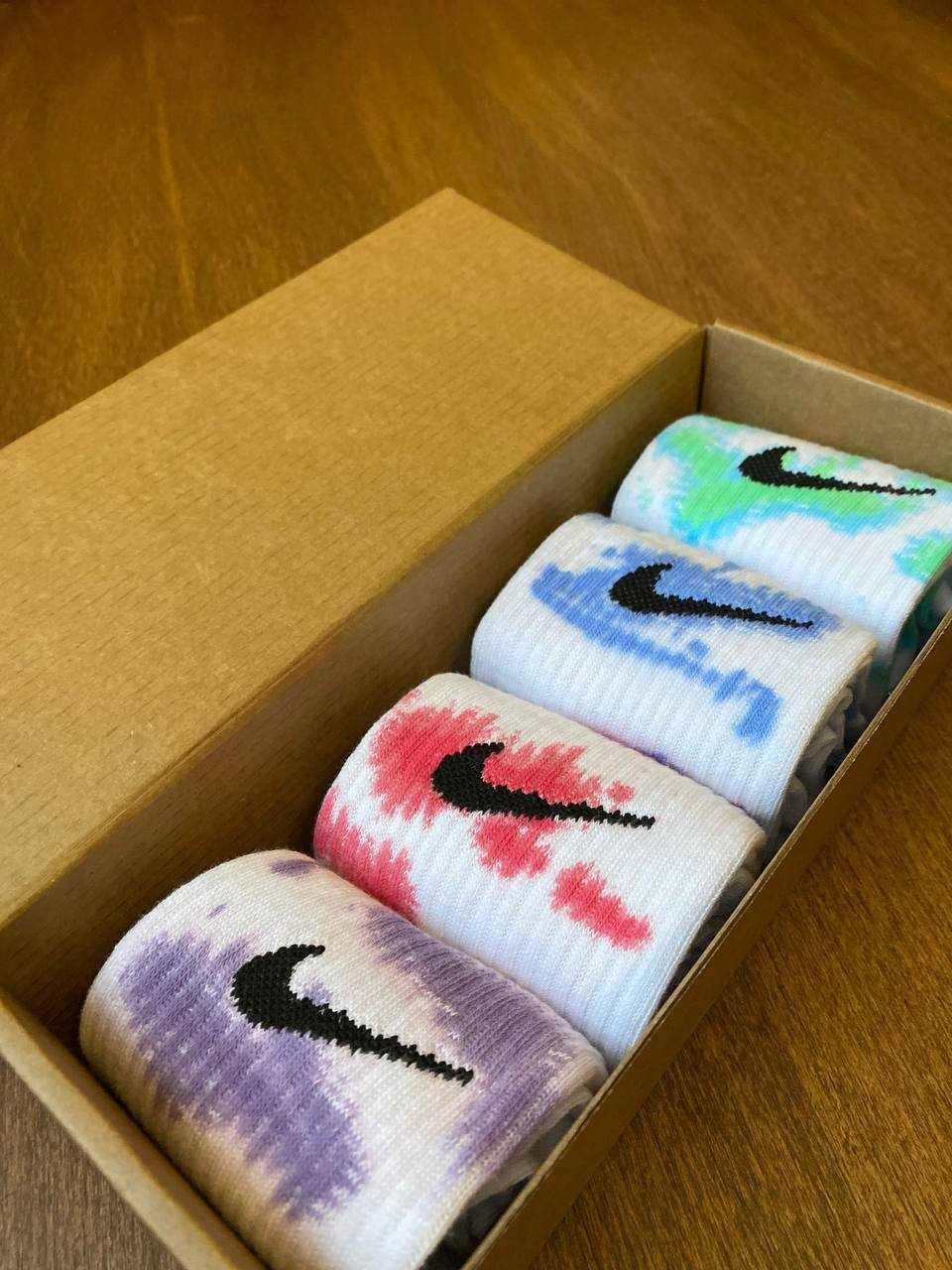 Шкарпетки Nike Tie-Dye Преміум | Носки Найк Тай-Дай  | Шкарпетки Найк