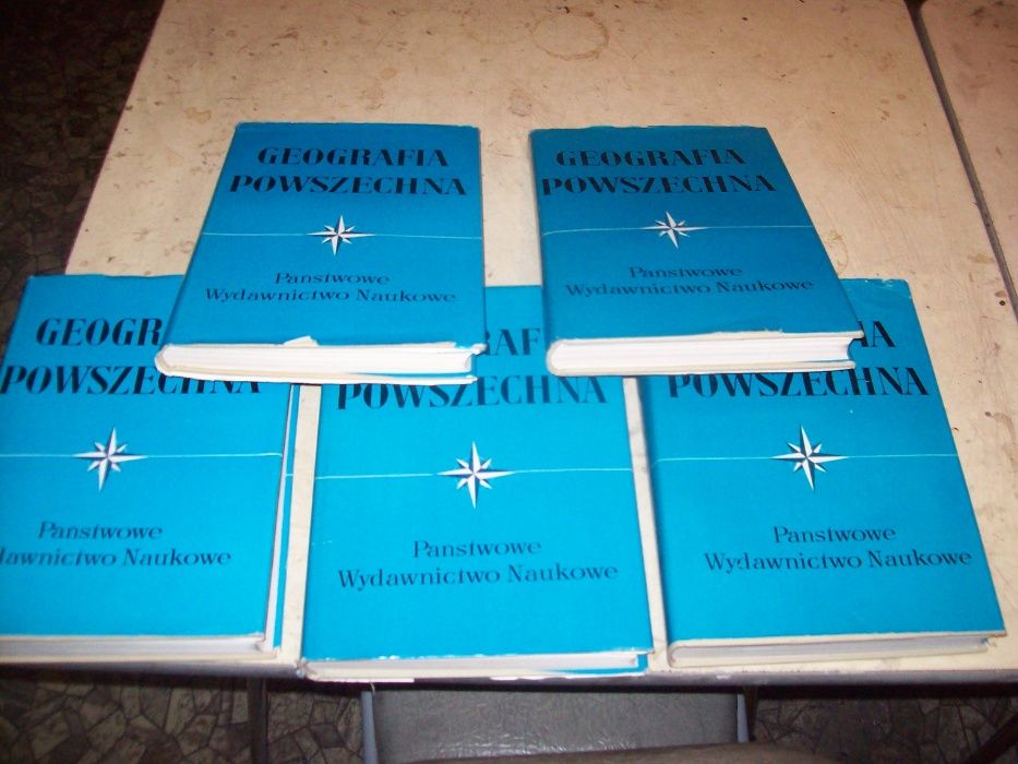 Geografia powszechna stan b.dobry komplet