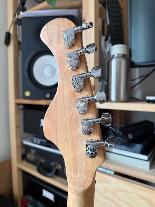 Gitara elektryczna MUSIMA ELGITA - Niedokończona restauracja + dodatki