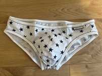 AUSSIEBUM BillyFlex WonderJock białe slipy kąpielówki roz L Wrocław