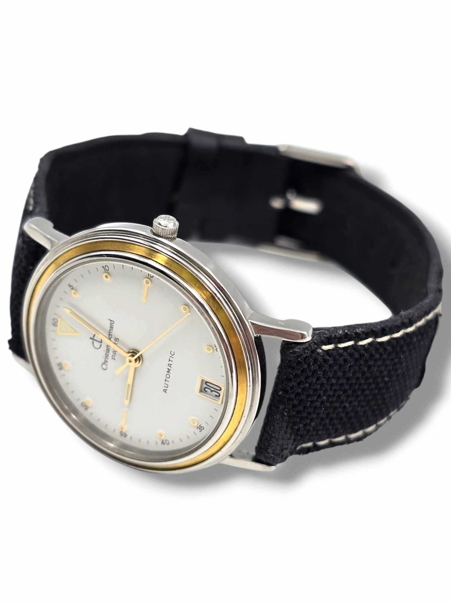 Niespotykany! Zegarek Christian Bernard Automatic Date