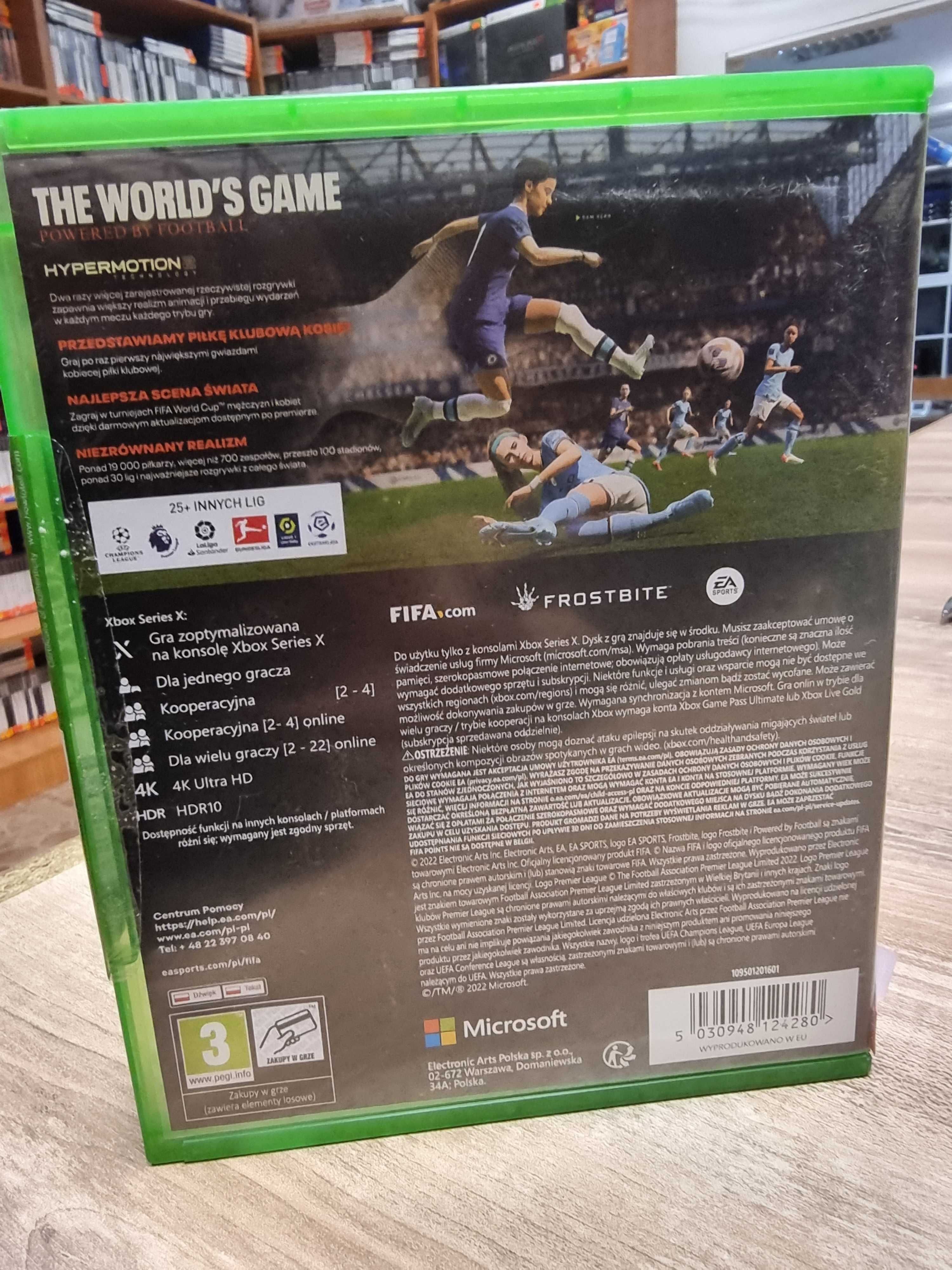 FIFA 23 Xbox Series X Po POLSKU Sklep Wysyłka Wymiana