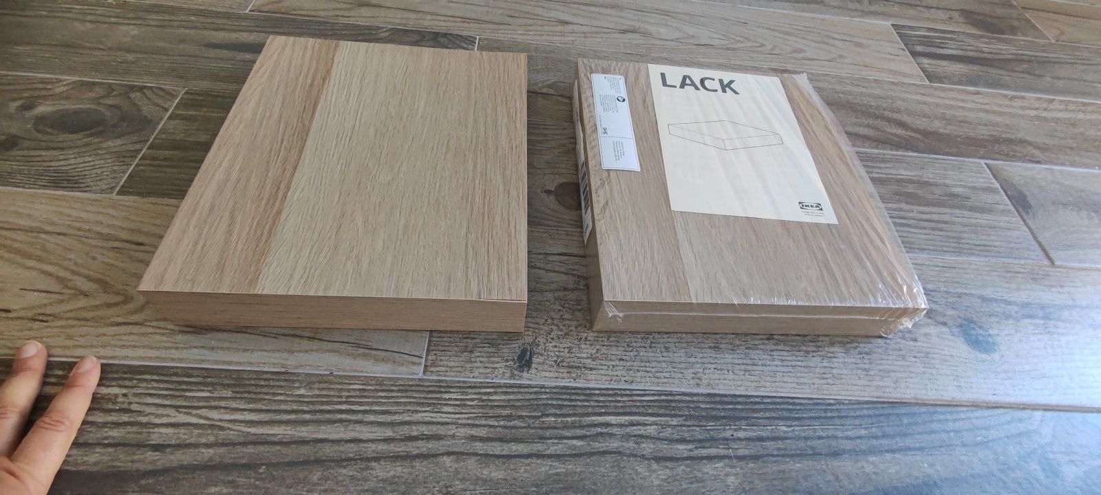 2 estantes IKEA LACK 30x26cm novas