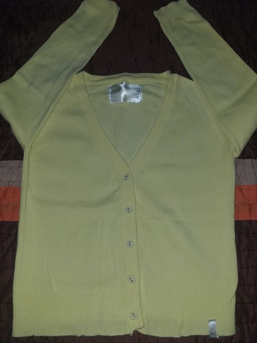 Casaco amarelo fluorescente para criança