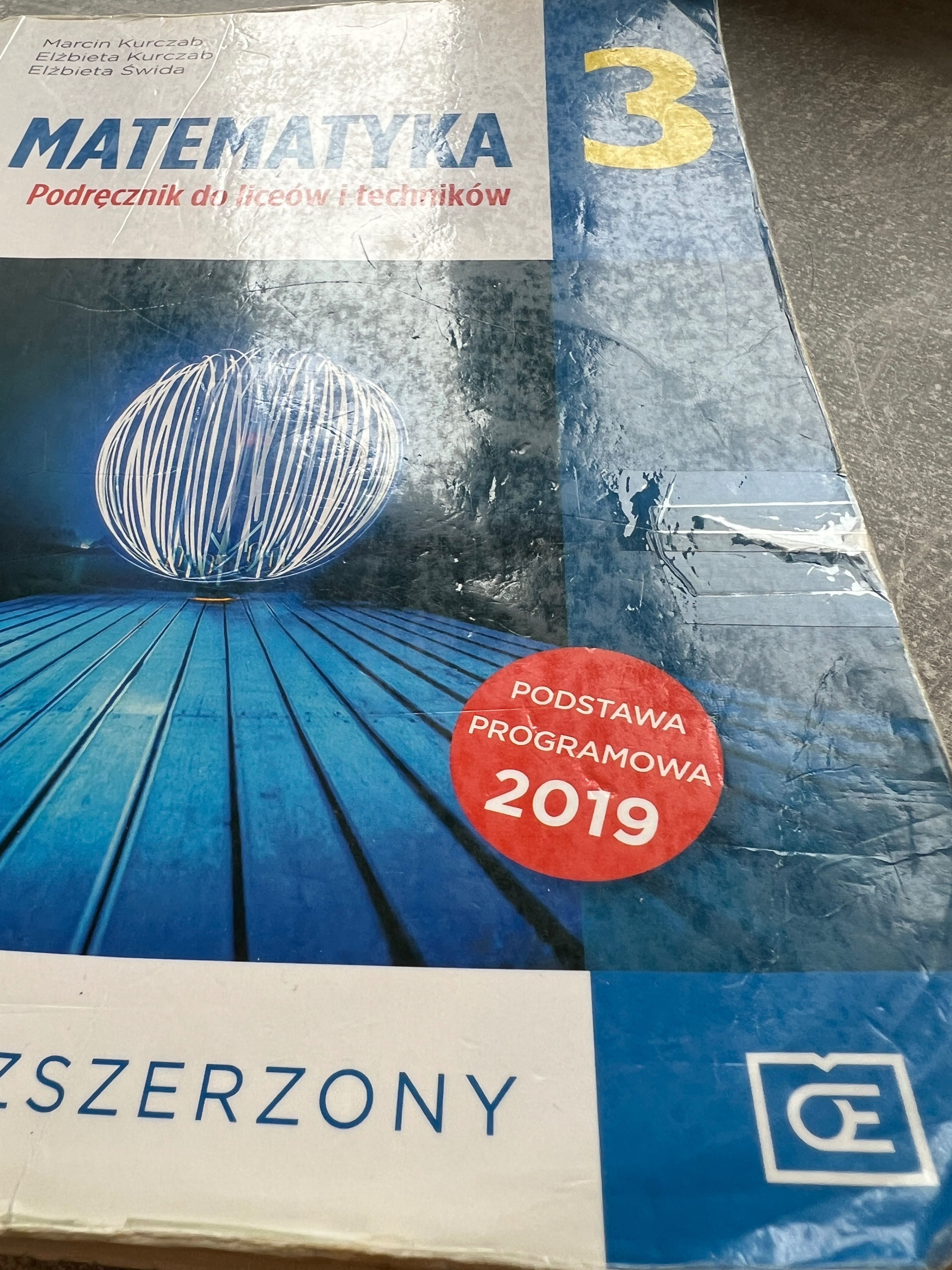 OE Pazdro-matematyka 3-zestaw podręcznik+zbiór zadań-rozszerzony
