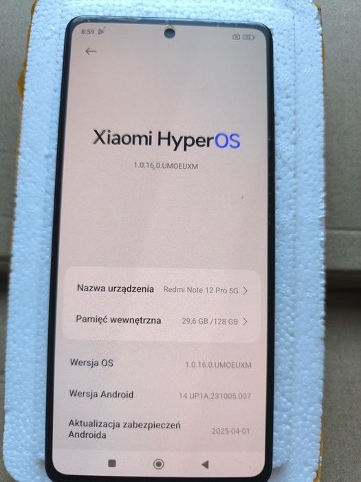 Xiaomi redmi note 12 Pro 5G