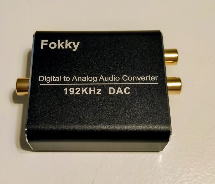Conversor DAC - Digital Analógico Fokky 192 Khz