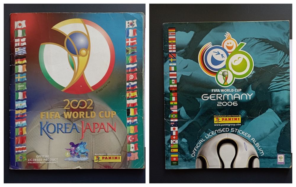 Duas Cadernetas Futebol