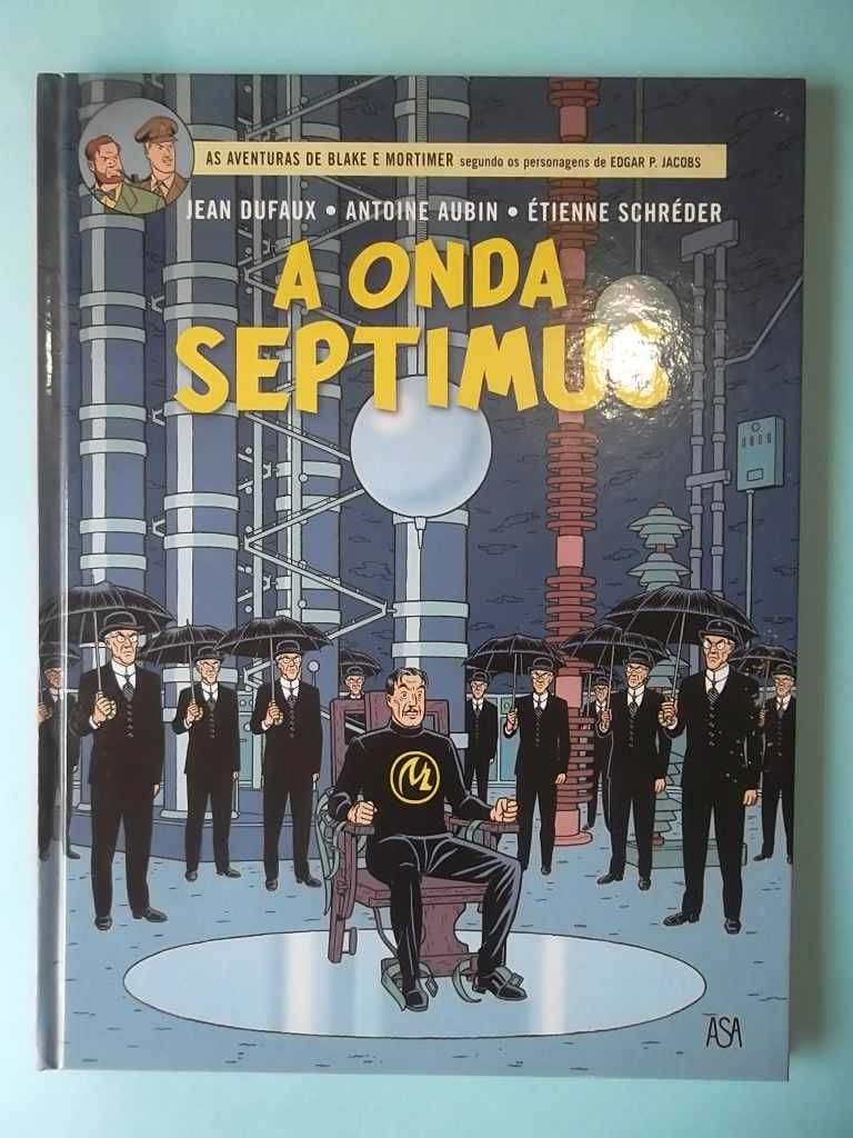 Colecção álbuns BLAKE e MORTIMER, Meribérica, Bertrand, Record, Ibis