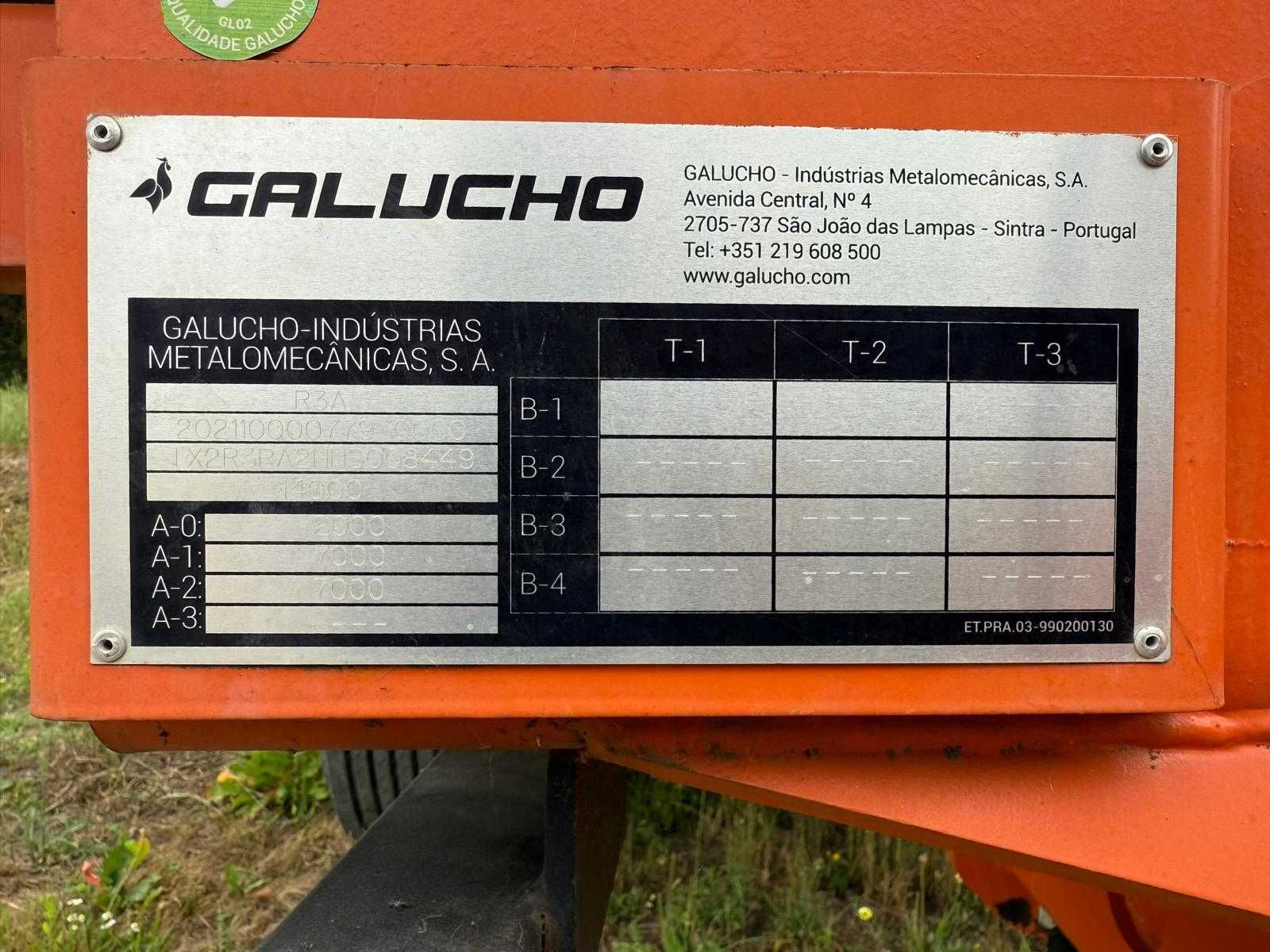 Reboque Agrícola Galucho MG 10