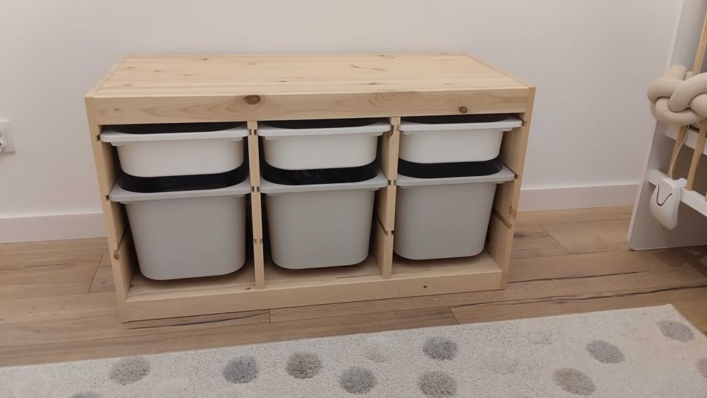 Regał Trofast Ikea rama na pojemniki sosna