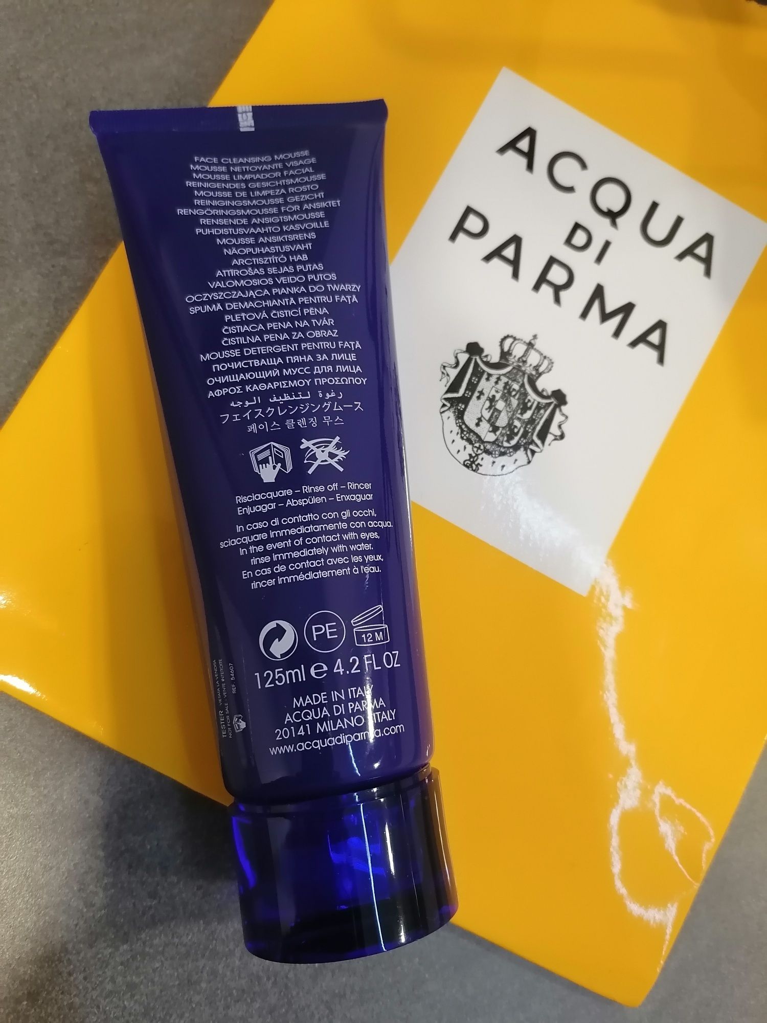Acqua di Parma очищуючий мус для обличчя
