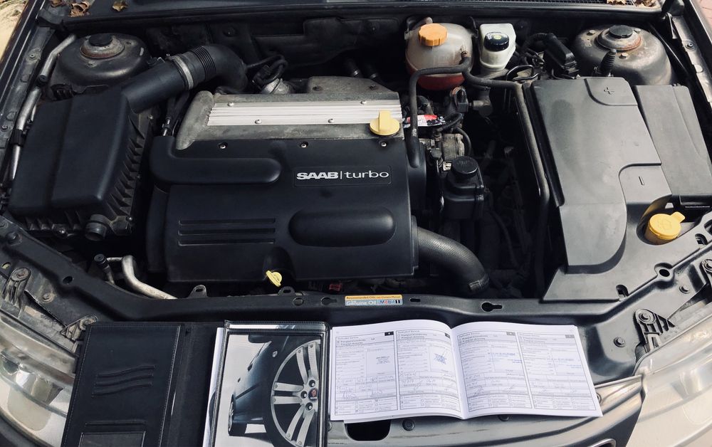 Saab 9-3, 1.8 Turbo, Salon Polska, Drugi Właściciel, Bezwypadkowy