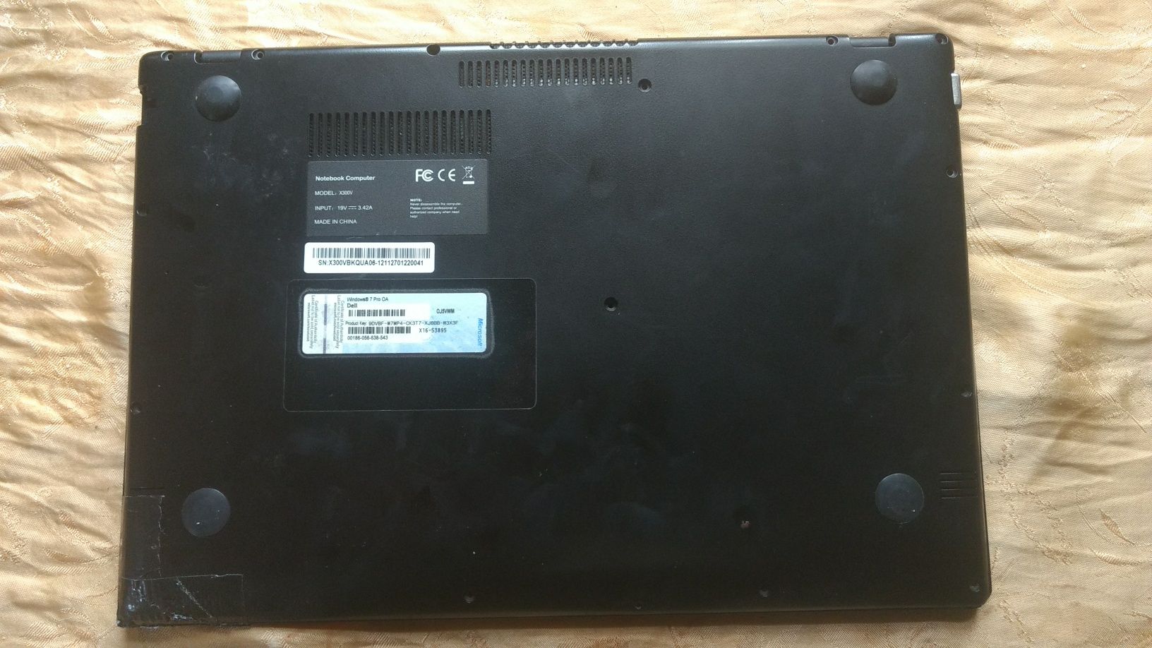 Ноутбук Media book ( DNS ) X300 14" i5-3317U комплектующие запчасти
