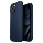 UNIQ etui Lino iPhone 13 Pro / 13 6,1"niebieski/marine blue