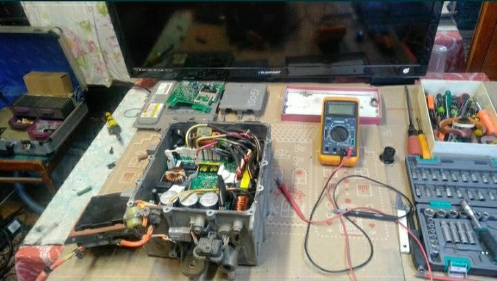 Ремонт Чарджера. OBC.ICCU