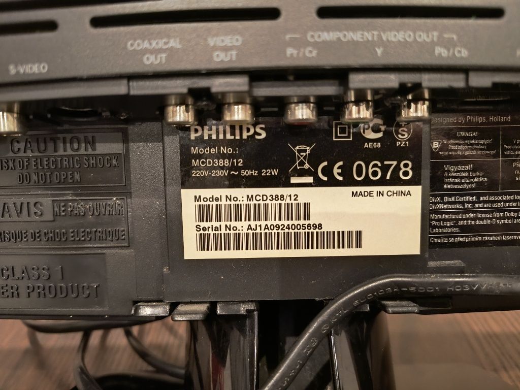 Leitor de DVD Philips