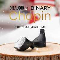 Gizaudio × Binary Chopin 1DD+3BA Hybrid IEMs
