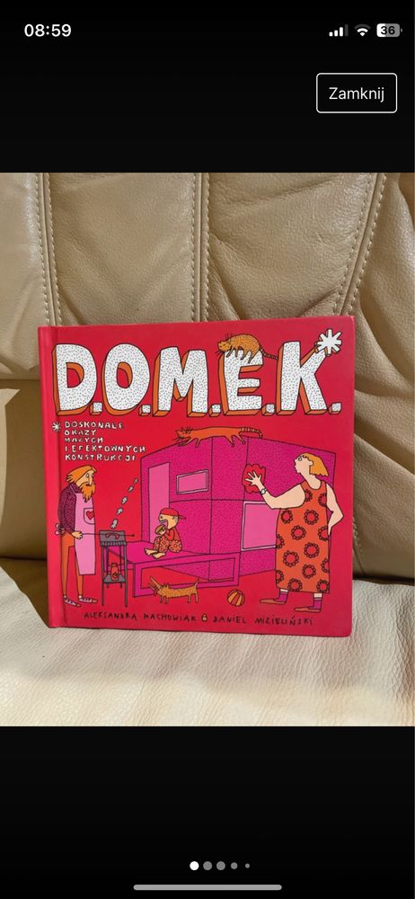 Książka D.O.M.E.K. Aleksandra Machowiak,Daniel Mizieliński
