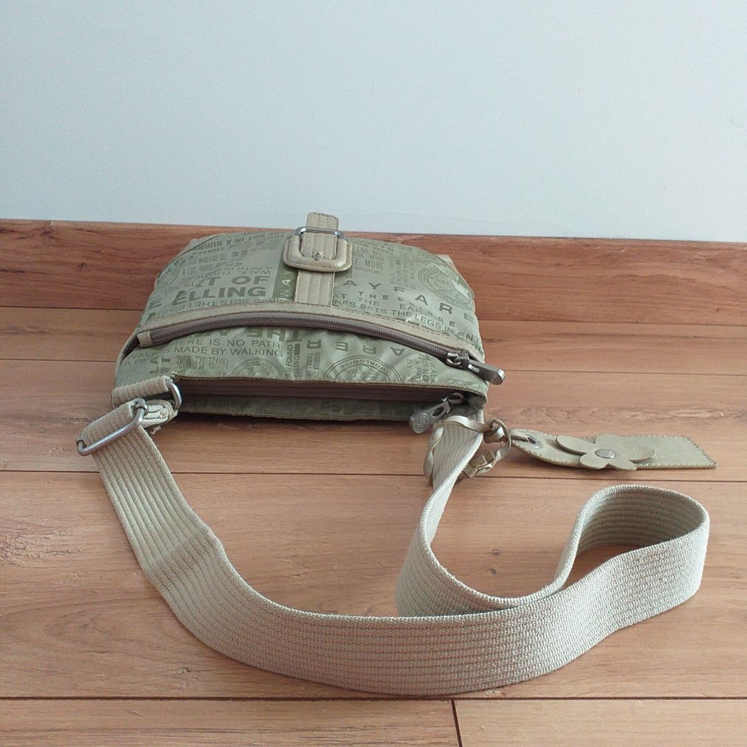 THE BRIDGE UNIKAT Wayfarer oryginalna torebka worek crossbody płótno