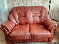 Sofa skórzana rozkladana
