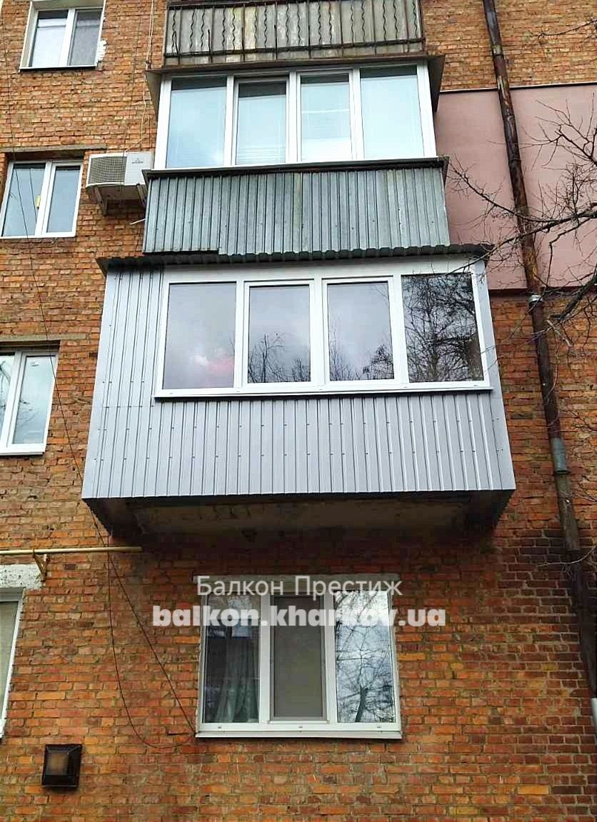 БАЛКОН ПІД КЛЮЧ. Обшивка, склінняя, зварювання каркасу