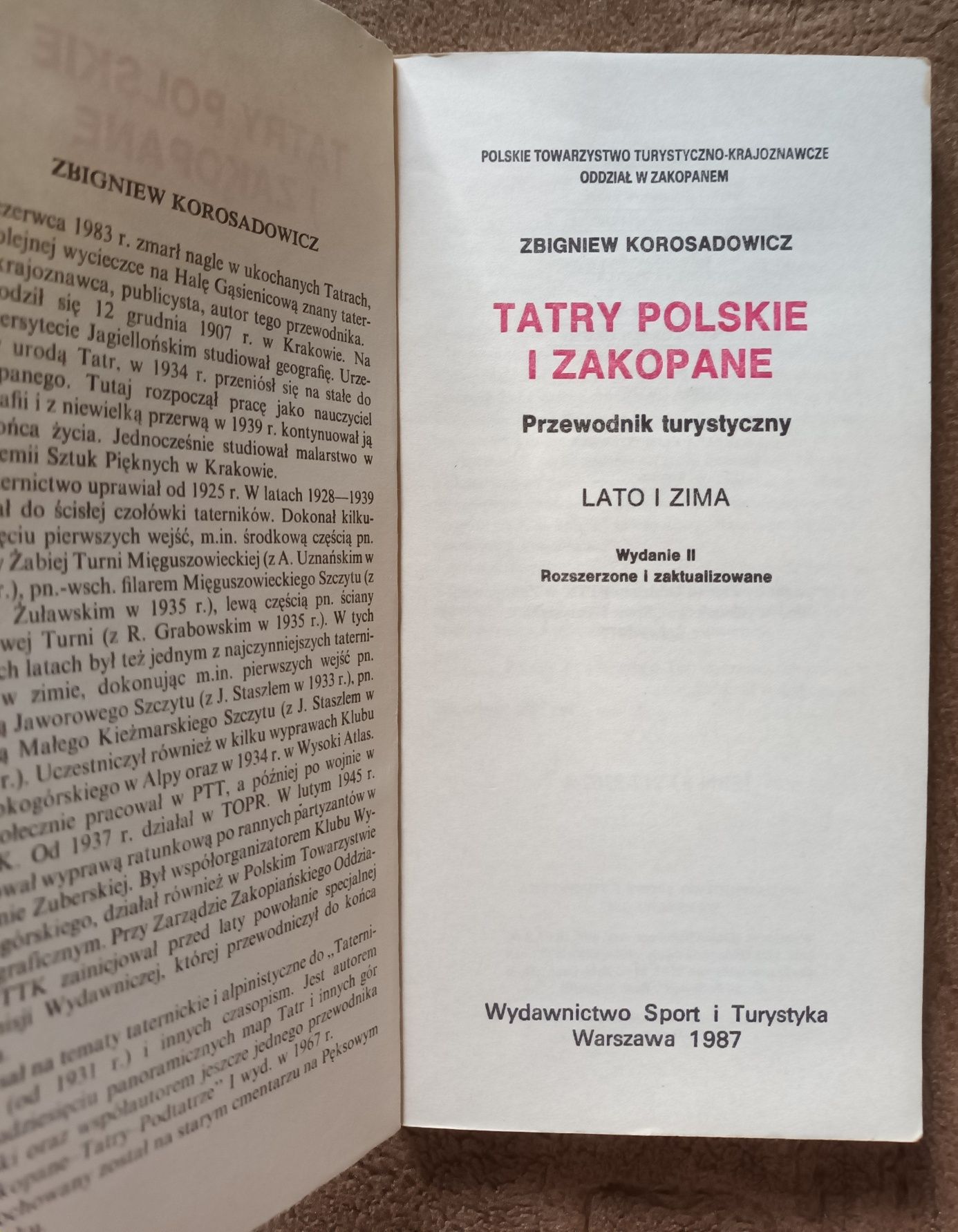 Tatry polskie i Zakopane lato I zima   Zbigniew Korosadowicz