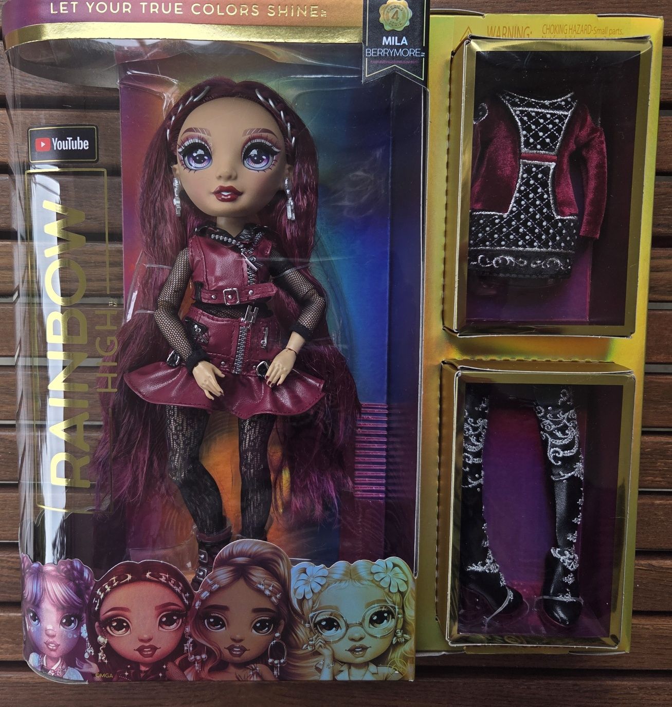 Rainbow High MILA BERRYMORE lalka nowa w pudełku od ręki