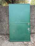 Porta de aço  galvanizado 1,96mx1,08m