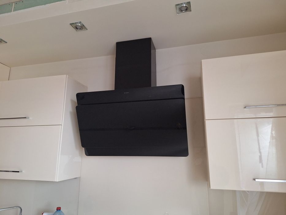 Okap faber czarny 80 cm