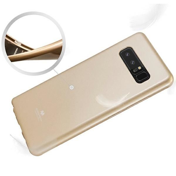 Mercury Jelly Case Iphone Xs Max Złoty /Gold Wycięcie/Hole