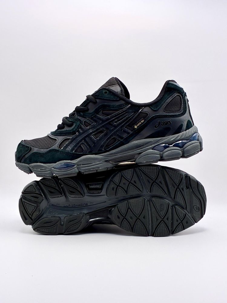 Чоловічі кросівки асікс термо asics gel nyc на зиму осінь гортекс
