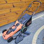 Kosiarka black decker 36 v 48 cm koszenia na akumulator, kosz