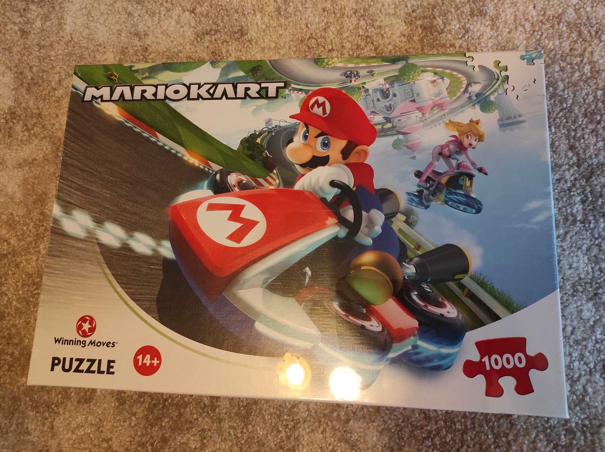 Nowe puzzle Mario Kart 1000 elementów