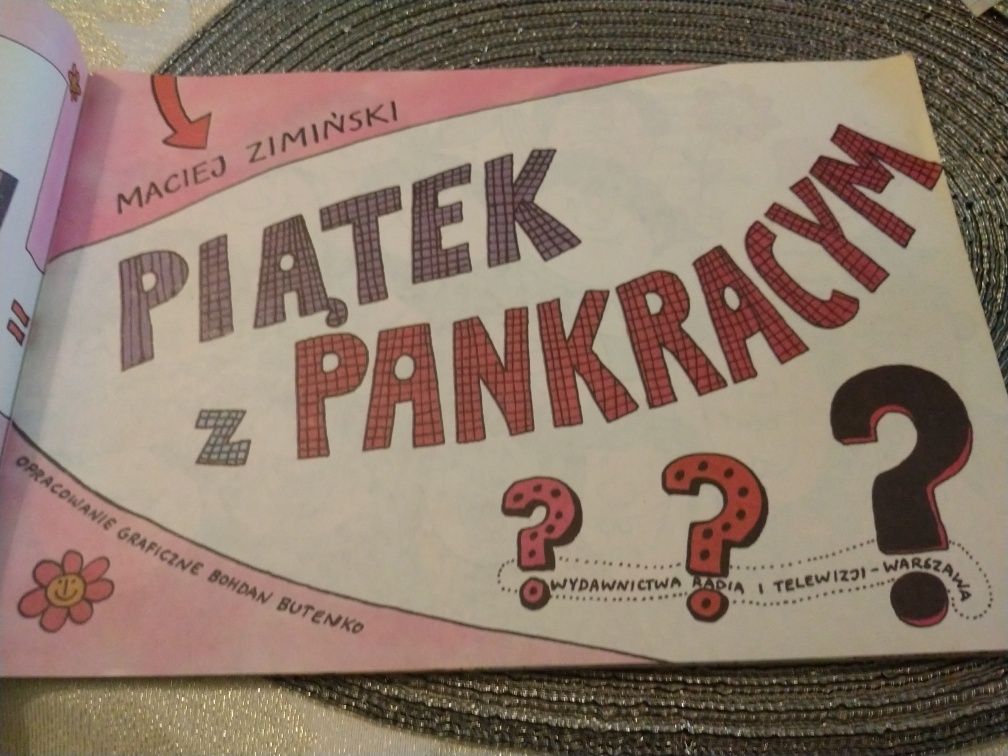 Piątek z Pankracym. Wyd. I z 1988r. M. Zimiński. Ilustr. B. Butenko