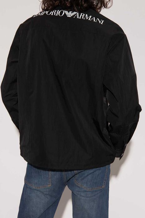 ОРИГІНАЛ Куртка вітрівка Emporio Armani Nylon Bold Logo Jacket