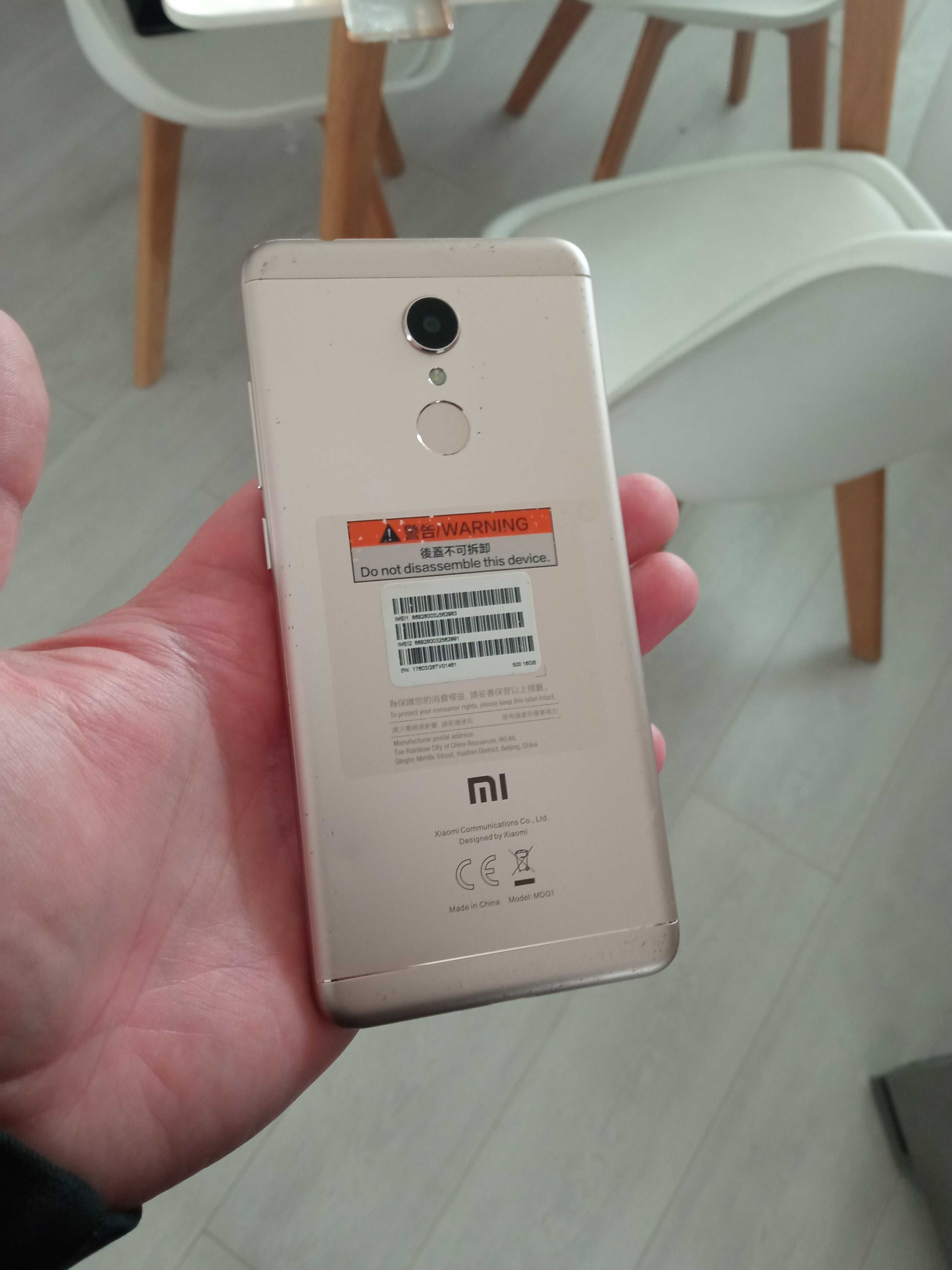 Xiaomi Redmi 5 White 16gb мобильный телефон сенсорный dual Sim 2 сим