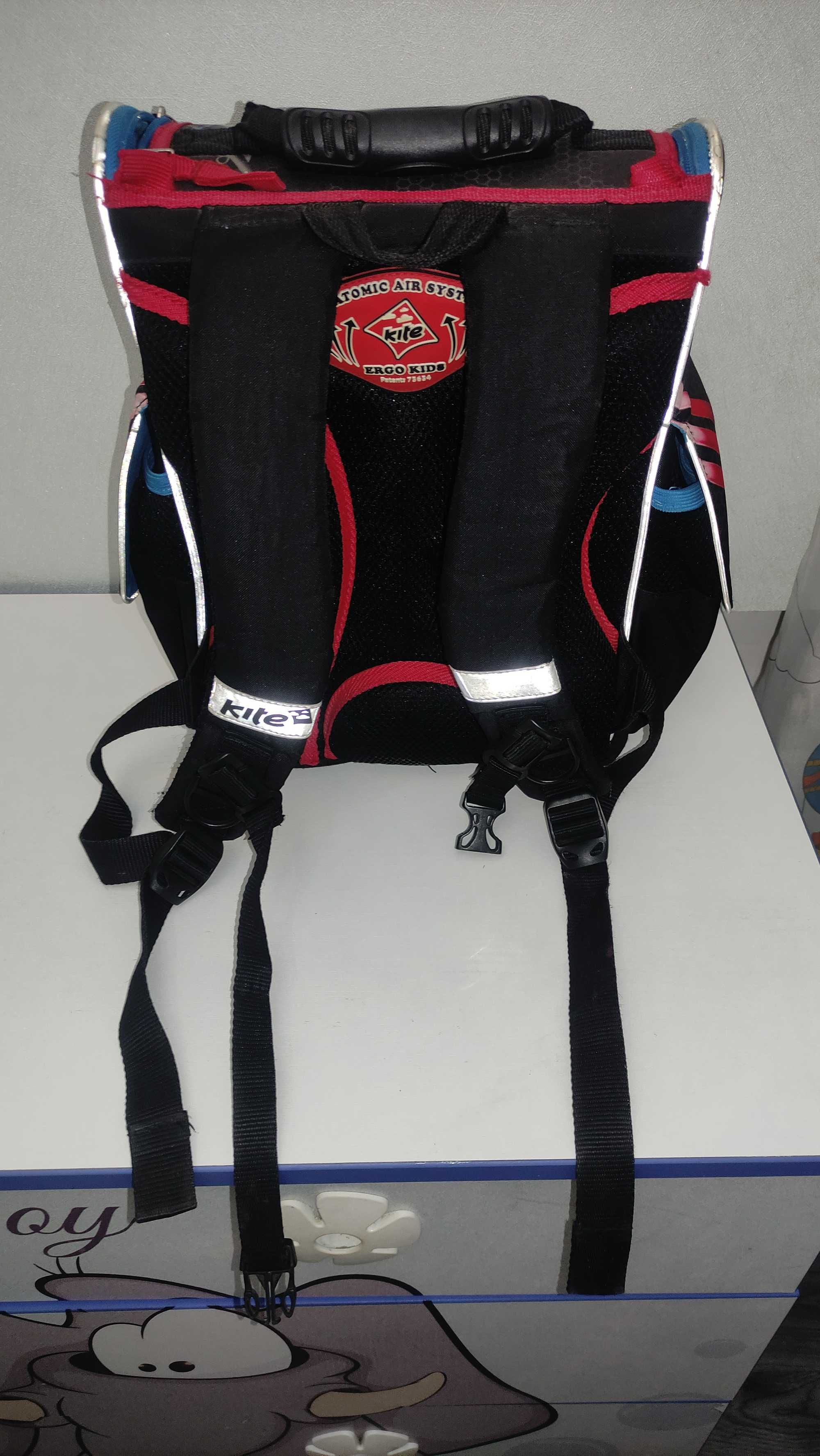 Детский каркасний школьный рюкзак Kite для мальчика начальная школа