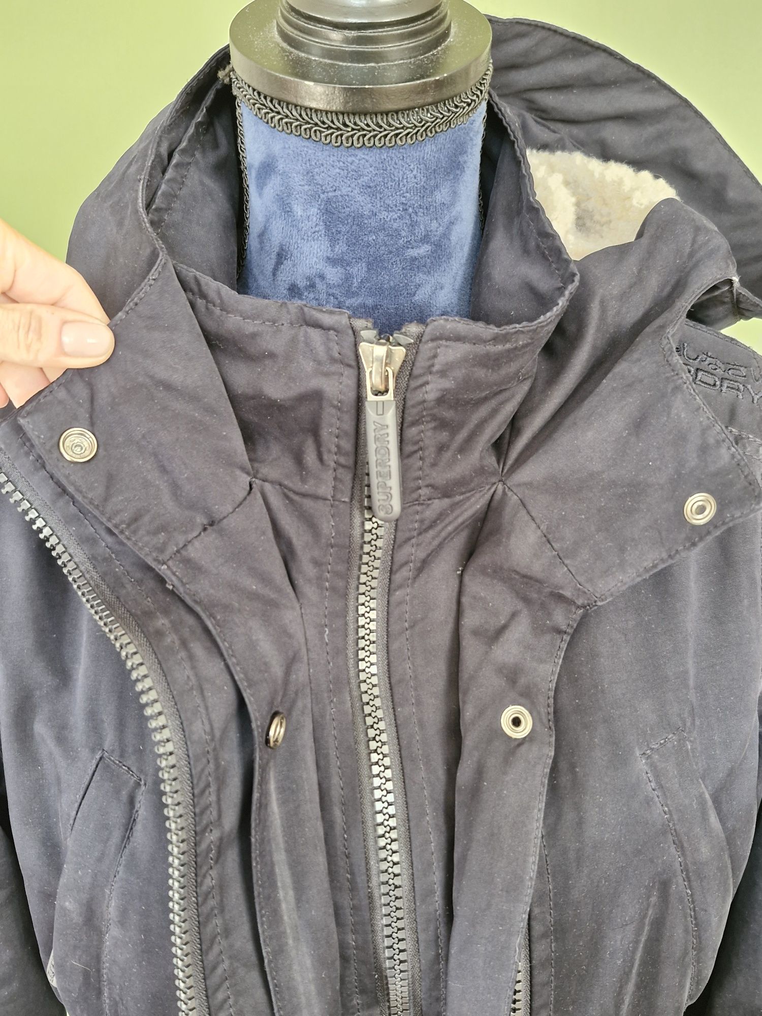 Kurtka superdry mikrofibre S