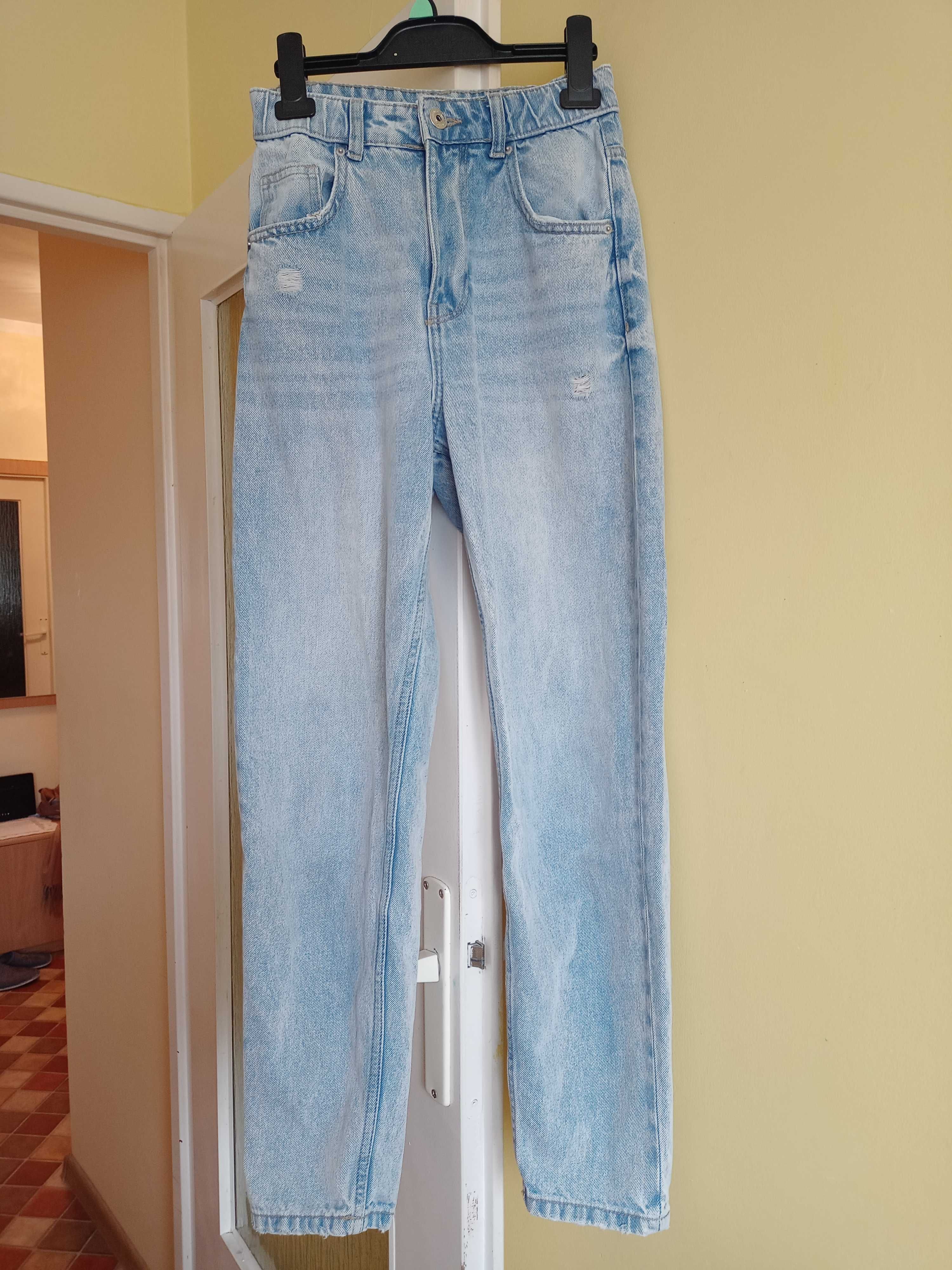 Spodnie jeansowe Bershka