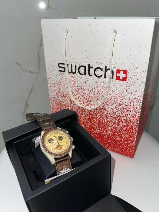 Omega x Swatch SO33T100 Saturn：Must-have Kosmicznego Stylu