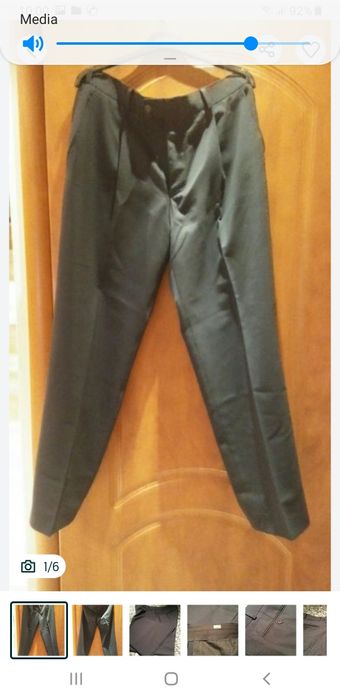 Spodnie M prl bruhl kolekcja męska vintage klasyk do garnituru boho