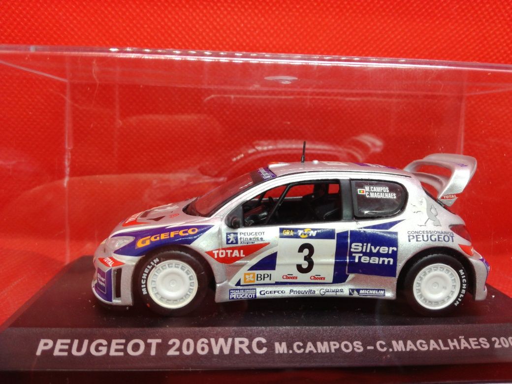 N.51 Miniaturas 1/43 Peugeot de Rally estado novo