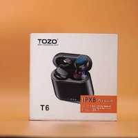Bluetooth гарнітура TOZO T6 True Wireless Earbuds з футляром для бездр