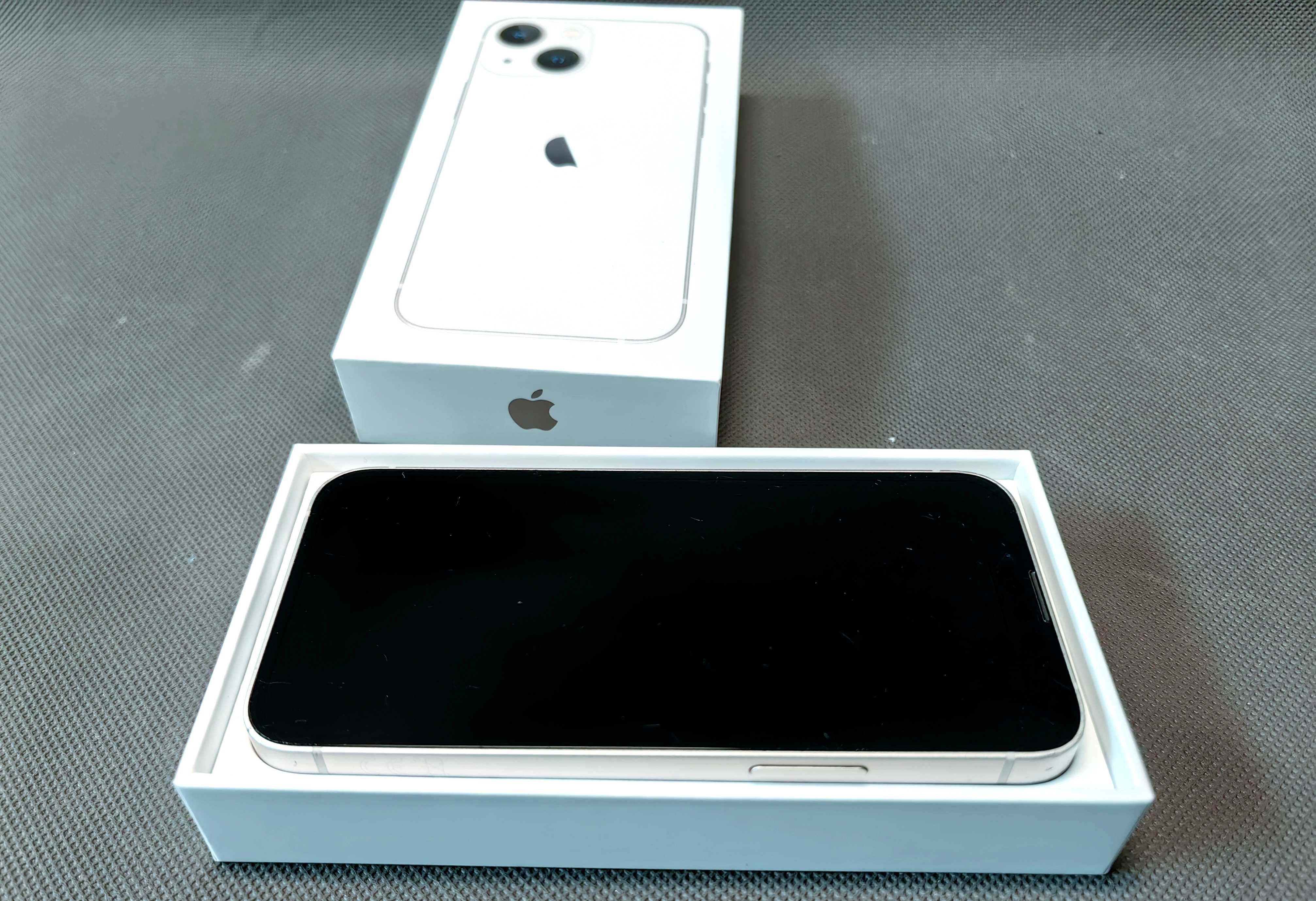 Smartfon APPLE iPhone 13 mini 128GB Księżycowa poświata Biały Pudło !