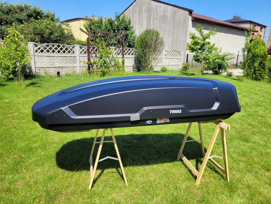 bagażnik box dachowy Thule Force XT XL box dachowy czarny aeroskin