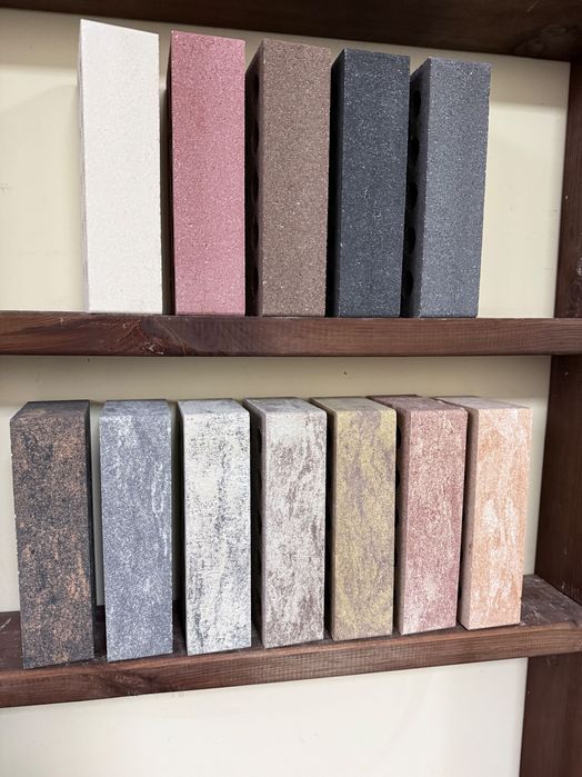 Кирпич облицовочный для забора, Цегла від виробника