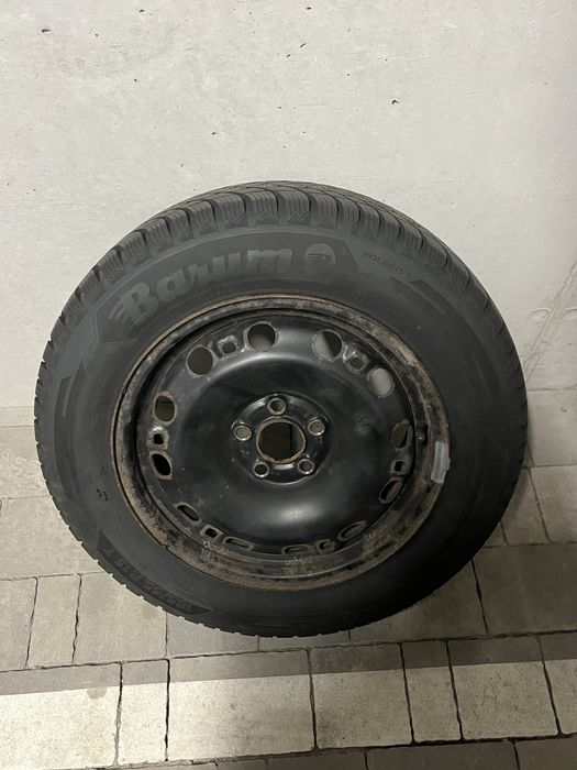 Koła nowe opony zimowe felgi 5x100 185/65 r15 Barum Seat, VW, Skoda
