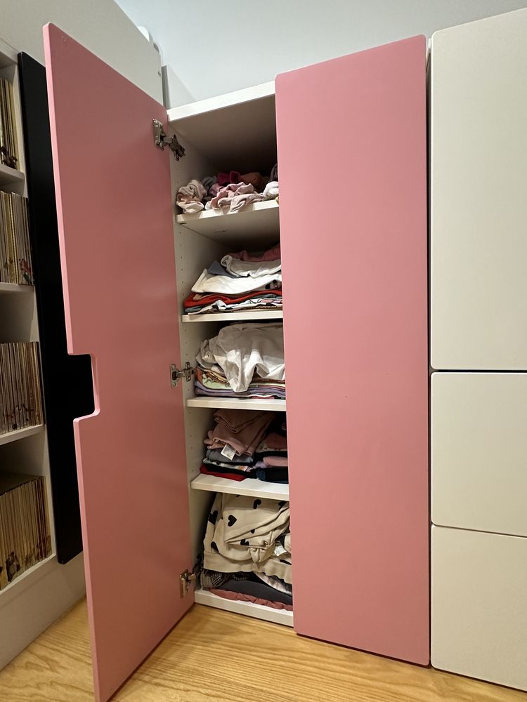 Rezerwacja Ikea stuva szafka komoda różowa